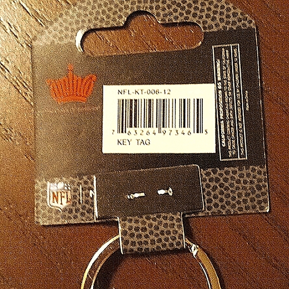NFL Keychain Key Tag. - Picture 2 of 5
